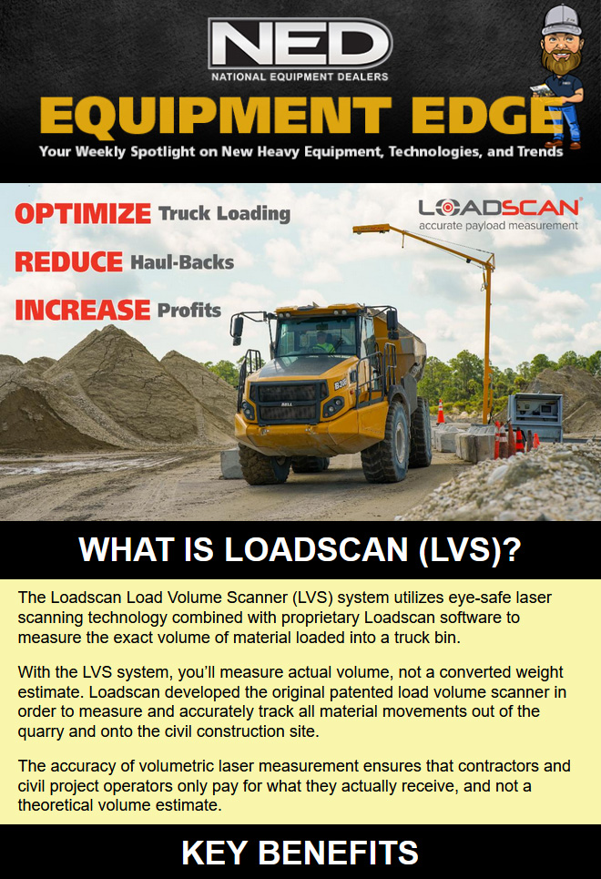 NED Equipment Edge Newsletter - Loadscan