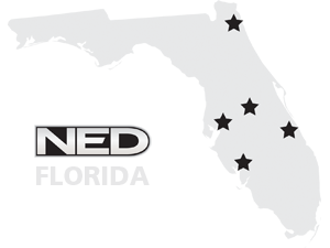 NED Florida Locations - formerly Earthmovers Equipment