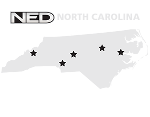NED North Carolina Locations