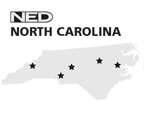 NED Locations in North Carolina