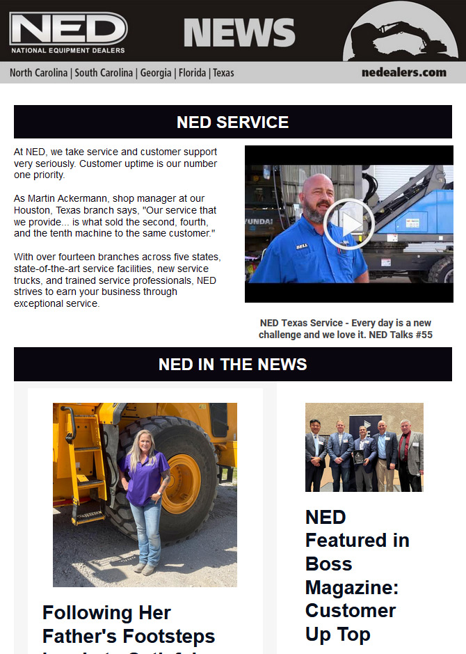 NED Newsletter May Issue 2022