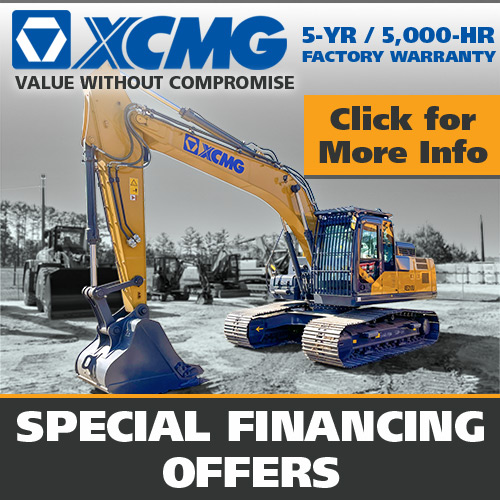 XCMG Special Financing Offers